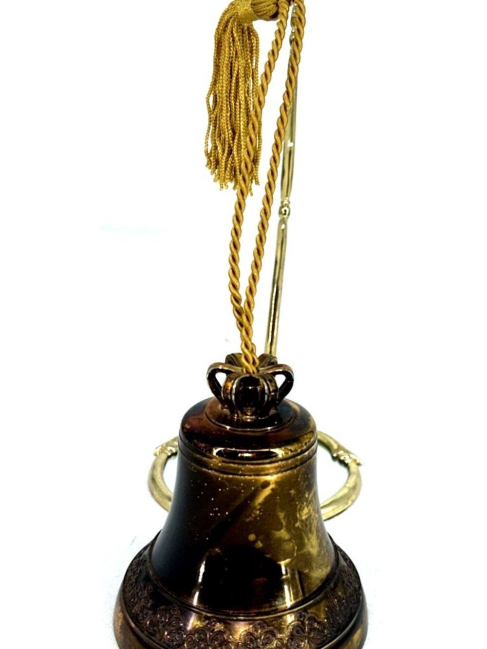 Musical Christmas Bell Ornament Jingle Bells Western Germany